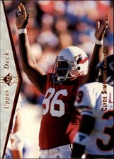1995 SP #90 Clyde Simmons - FB