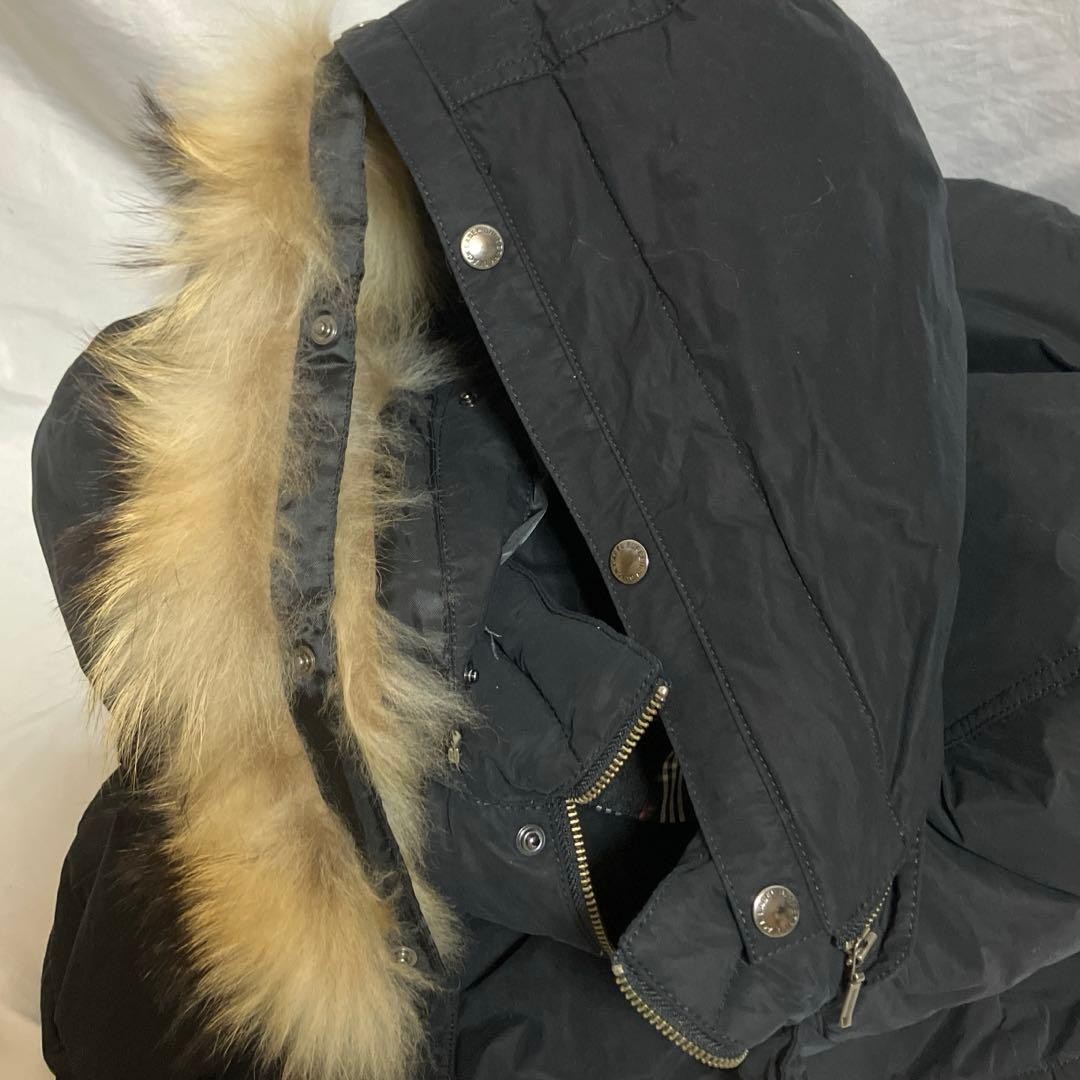 Burberry Black Label Down Coat 3-Way L Black Used Snowproof Warm thumbnail 11