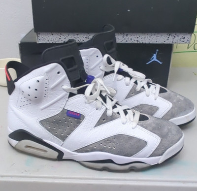 Jordan 6 Retro LTR Flint White Black Dark Concord CI3125-100 
