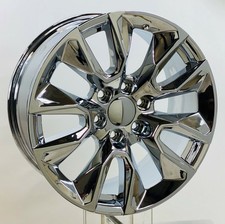 Chevy 20 Chrome Rst Replica Wheels Rims For 2000-2026 Silverado Tahoe Suburban