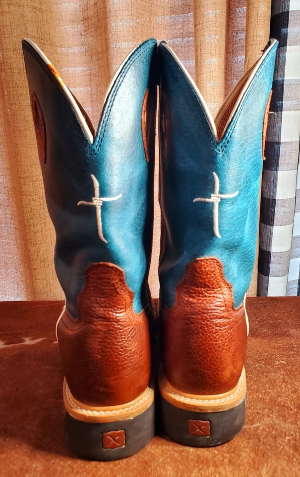 Botas de trabajo para hombre Twisted X Texas Flag 11D Foto 3 de 4