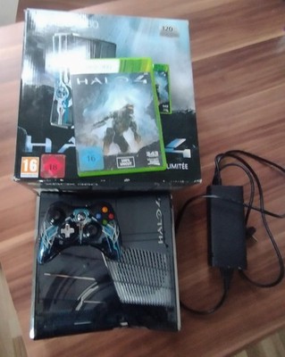 Microsoft Xbox 360 Slim 320 GB Halo 4 Edition Konsole OVP + 1 Controller + Spiel