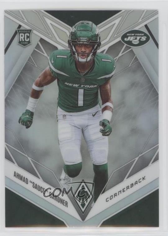2022 Panini Phoenix Rookies Silver Ahmad Gardner Sauce #128 Rookie RC y8h