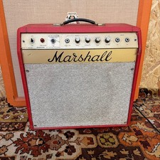 Vintage 1970s Marshall Mercury 2060 Red Tolex 1x12 Valve Amplifier Combo G12-65