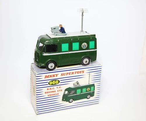Dinky 968 BBC TV Roving Eye Vehicle In Original Box - Near Mint Original