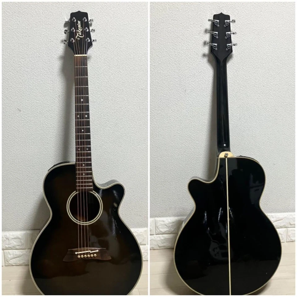 Guitare électrique acoustique Takamine PT-106 modèle électro-acoustique rare - Photo 2/4