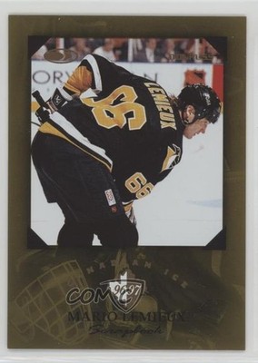 1996-97 Donruss Canadian Ice Scrapbook 697/1966 Mario Lemieux #13 HOF 0rs6