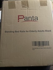 Panta Standing Bed Rails for Elderly Adults - Black Brand New, In Unopened Box