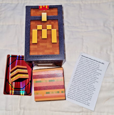 MCDONALD S MINECRAFT MOVIE ADULT MEAL TOY BIG MAC CRYSTAL UNUSED CODE CARD