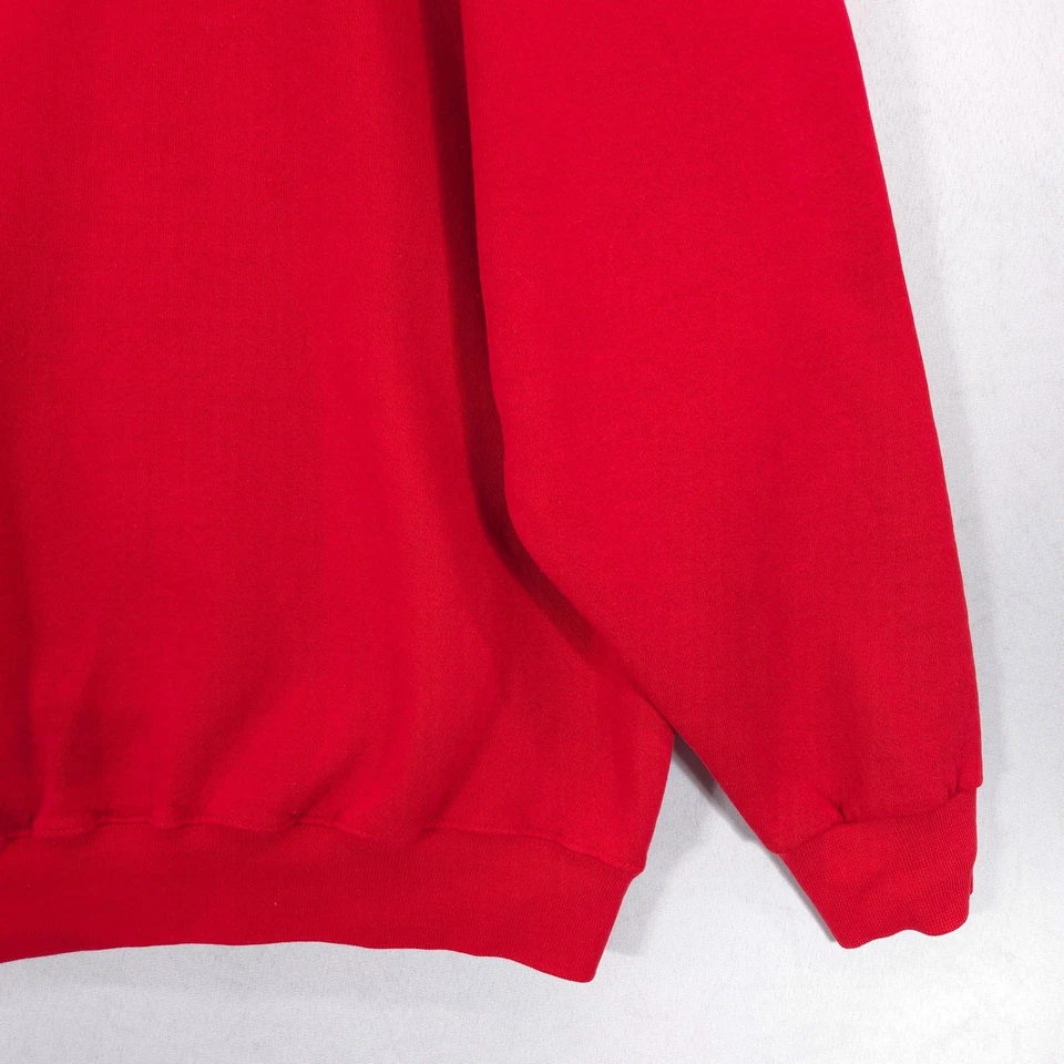 Suéter Vintage Disney Epcot Adulto XXL Rojo Mickey Mouse Banderas de Campo Hecho en EE. UU. Foto 4 de 4