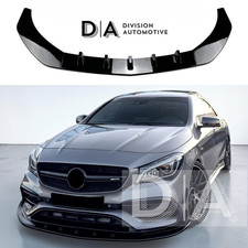 FÜR MERCEDES CLA C117 W117 CLA45 FRONTLIPPE SPLITTER SPOILER AERO KIT GLANZ SCHWARZ FÜR MERCEDES CLA C117 W117 CLA45 FRONTLIPPE SPLITTER SPOILER AERO KIT GLANZ SCHWARZ