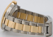 1997 Rolex Submariner Date 40mm BLUE 18K Yellow Gold Stainless Steel 16613 Watch 7