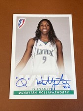 2009 Rittenhouse WNBA Rookie Autograph Quanitra Hollingsworth Minnesota Lynx