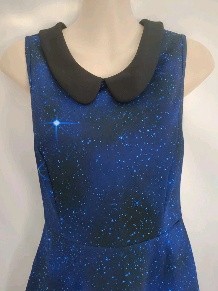 Hot Topic BBC Dr Who Her Universe Tardis Navy Dress Blue Cosplay Costume Small S - Image 4 of 4