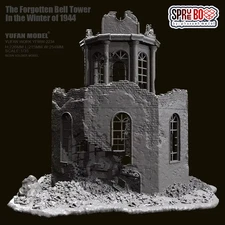 YUFAN MODEL - 1/35 forgoten bell tower *large* highly detail full resin diorama