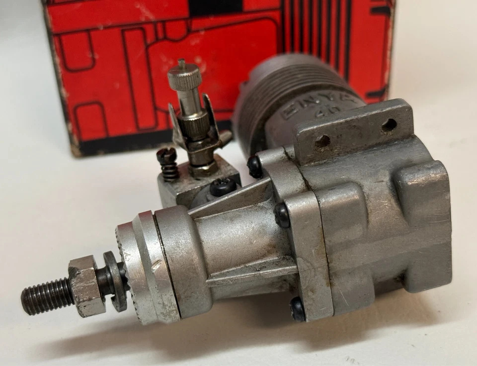 Motor ENYA - 40 Modelo 6002 RC Modelo Nitro Motor de Avión con Caja Foto 3 de 4