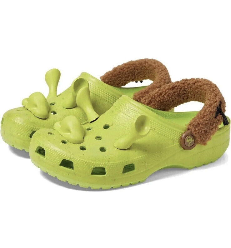 Green Crocs x DreamWorks Classic Clog Children 'Shrek