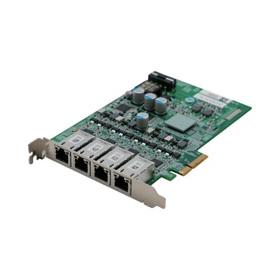 Neousys PCIe-PoE4+ Rev. A4 4 Port Gigabit Power Frame Grabber Card -unused-