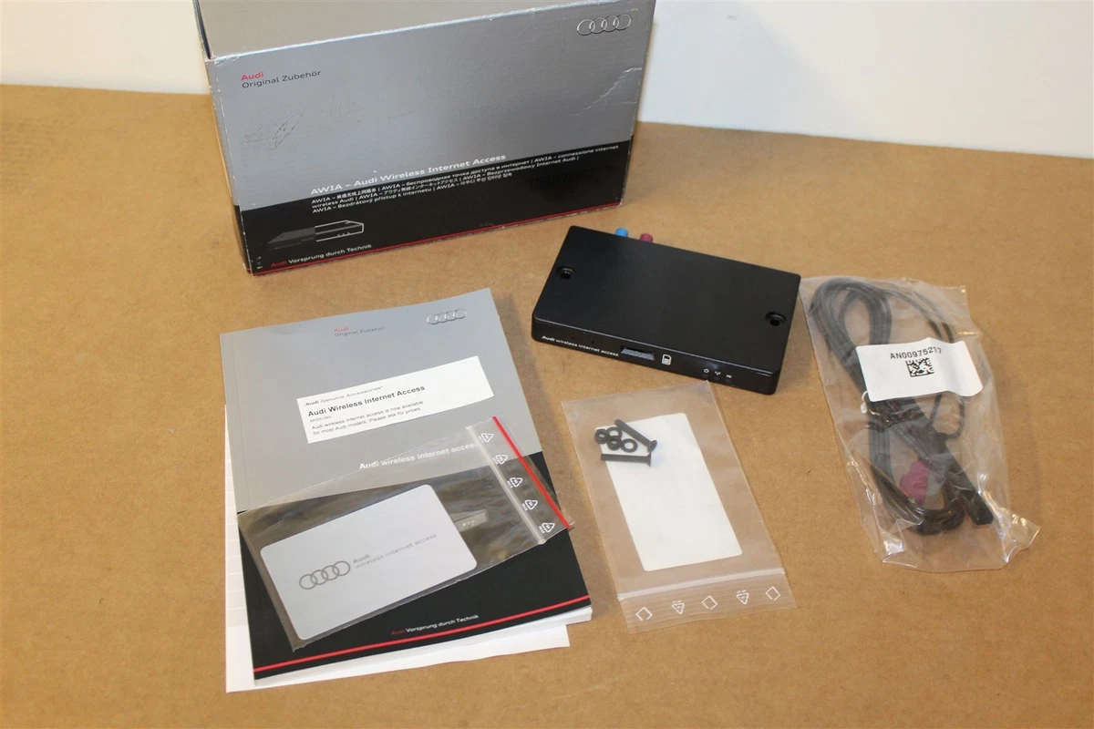 Retro-fit wireless internet router kit various Audi models 