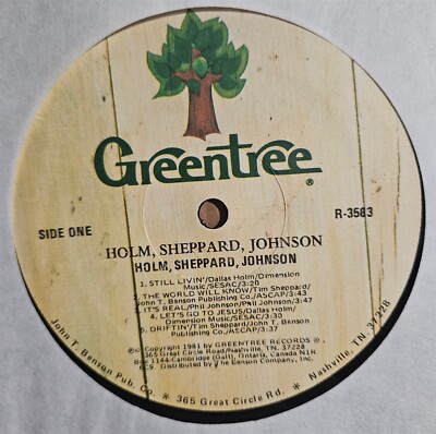 Holm, Sheppard, Johnson - Holm, Sheppard, Johnson - Used Vinyl LP