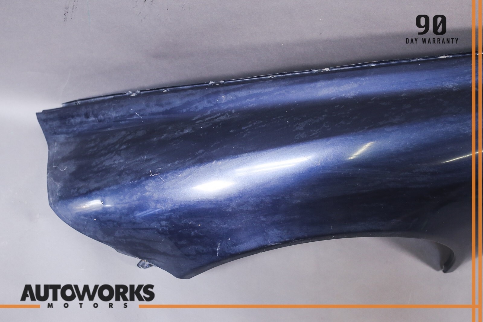 03-13 Maserati Quattroporte M139 Front Left Driver Side Fender Wing Blue OEM