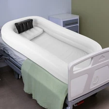 Inflatable Bathtub with Electric Pump for Bedridden Care and Comfort