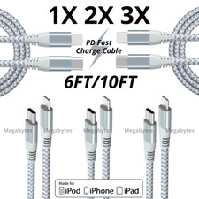 For iPhone 13 12 11 Pro Max XR 8 20W Fast Charging Cable Charger USB-C Data Cord