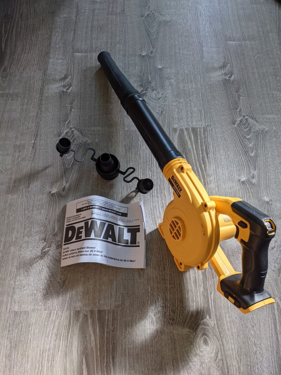 DEWALT 20V MAX* Brushless Handheld Battery Powered Leaf Blower Kit -  Runnings