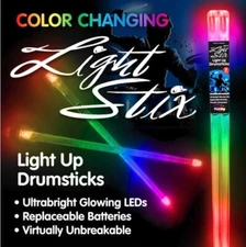 Original  Color Changing LED Drum Sticks