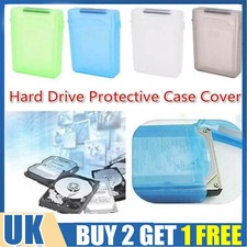 3.5Inch IDE SATA HDD Hard Drive Disk Storage Box Case Enclosure Cover UK