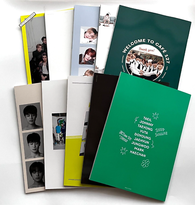 nct 127 fc限定 NCT 127 Japan NCTzen Fan Club FC Official Book 1 2 3 4 5 6 7 8 9