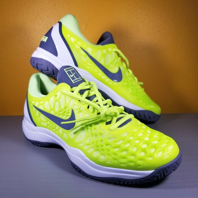 Nike Air Zoom Cage 3 Rafa Tennis Shoes Mens 10 Volt Glow Carbon 918193-701 for sale online | eBay