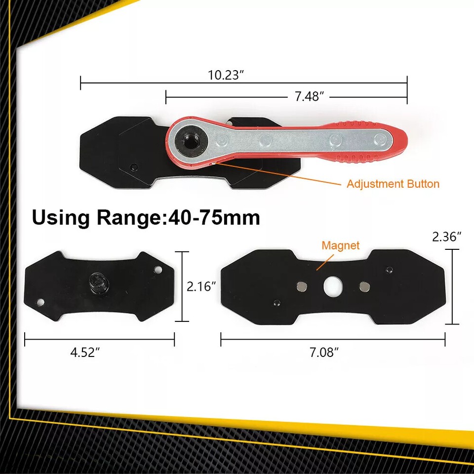 Car Ratchet Brake Piston Caliper Spreader Brake Caliper Press Tool