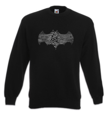 Bat Divison Sweatshirt Pullover Unknown Joy Pleasures Fun Bat Man Cover DJ MC