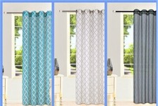2PC S38 SHEER VOILE PANEL INDOOR OUTDOOR PORCH WEDDING GROMMETS WINDOW CURTAIN