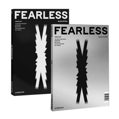 LE SSERAFIM 1st Mini Album [FEARLESS] CD+Book+P.Card+Post+Sticker+