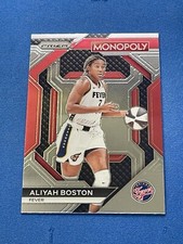 Aliyah Boston 2024 Panini Prizm WNBA Monopoly #WNBA17 Indiana Fever