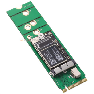 WiFi Bluetooth Mac module Card M.2 key M NVME Adapter For intel NUC8 Mini PC