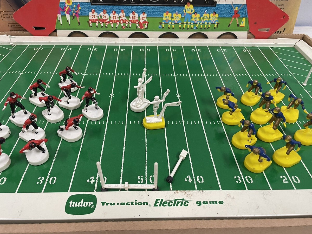 Vtg 1960s Tudor NFL Electric Football Game Orig Box-Parts or Repair Description | eBay Vtg 1960s Tudor NFL Electric Football Game Orig Box-Parts or Repair Description | eBay
