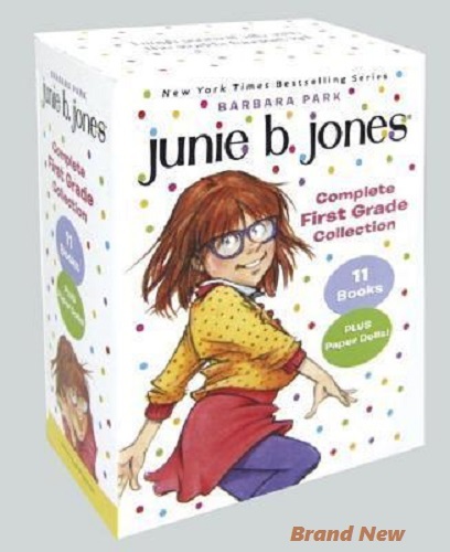 Junie-B-Jones-Complete-First-Grade-Collection-Books-18-28-With-Paper-Dolls-In