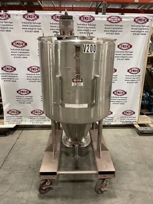ReadCo 20 ft³ Stainless CBM Containerized Batch Powder Blending/Mixing Tank