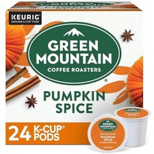 Green Mountain Pumpkin Spice Coffee 24 count Keurig K cups FREE SHIPPING Kcup