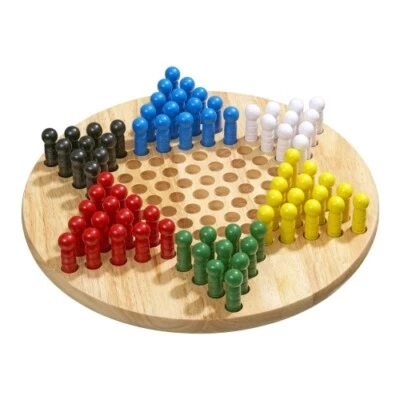 Halma - groß - Eschenholz - 75 Spielsteine - Bild 1 von 2