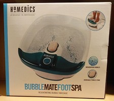 NEW IN BOX: HoMedics FB-55-1 Bubble Mate Foot Spa Massage Machine 2017 Model