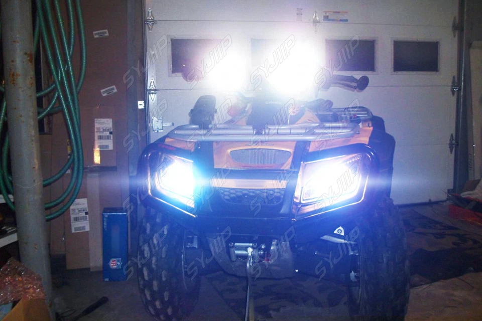 Faro LED 6000K + 8000k bombillas brillantes para Can-Am Maverick Max 1000R 2014-2017 Foto 2 de 4