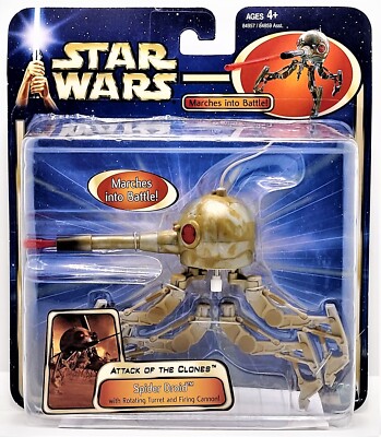 Star Wars Attack Of The Clones Spider Droid Action Figure - SW4