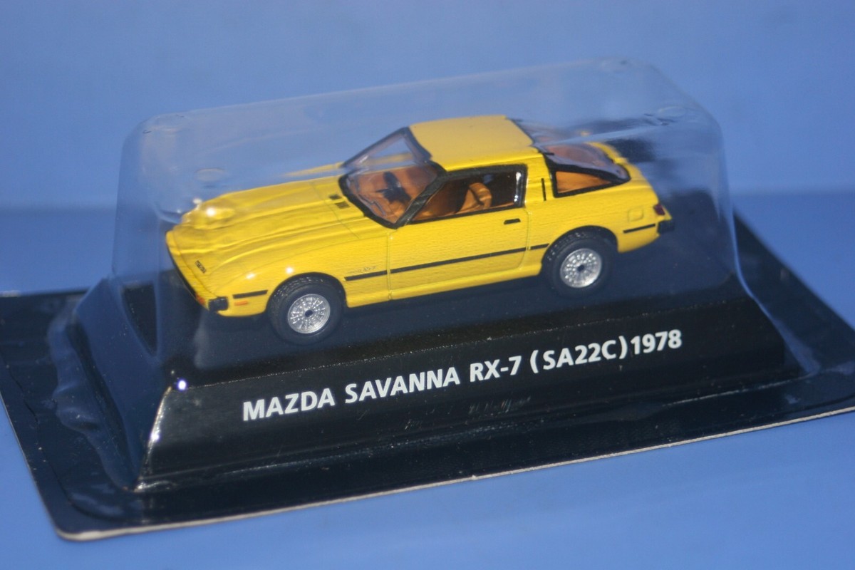 MAZDA SAVANNA RX-7 (SA22C) イエロー MAZDA Savanna RX-7 SA22C 1978 Yellow KONAMI JAPAN | eBay