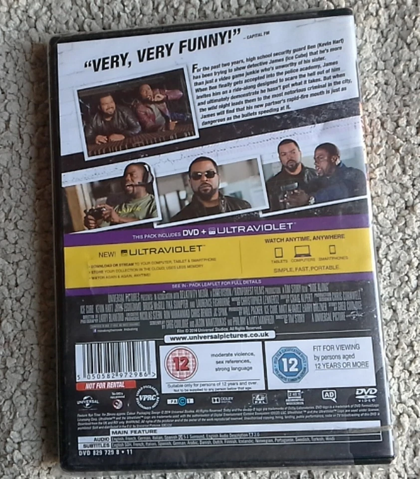 Ride Along DVD Sealed - Image 2 of 4
