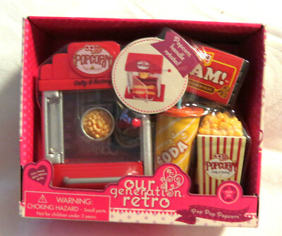 New Our Generation Pop Pop Popcorn Set 