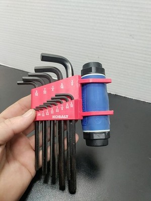 Kobalt 14 pc  SAE Hex Key Wrench Bit Set KHK03 Tool Kit Home Mechanic